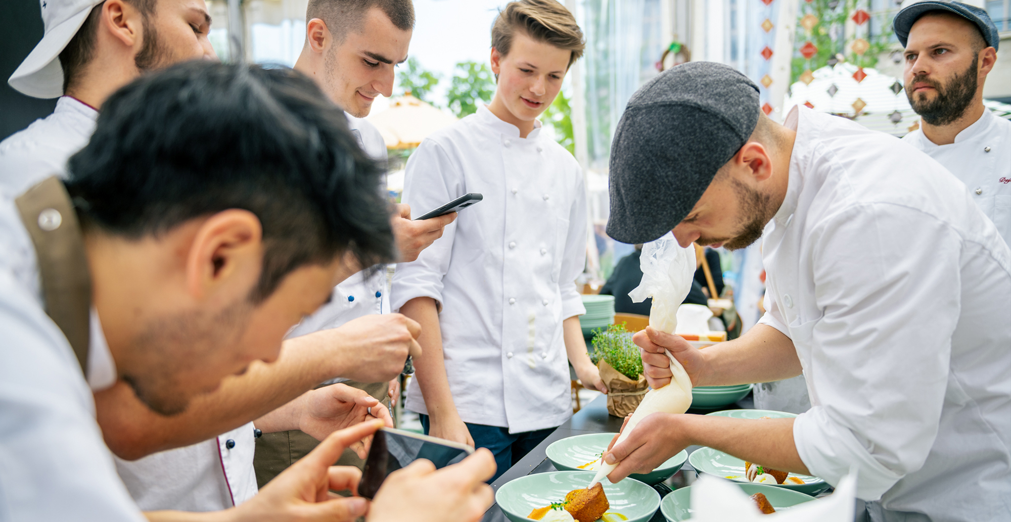 Bildung und Verpflegung unter einem Dach.