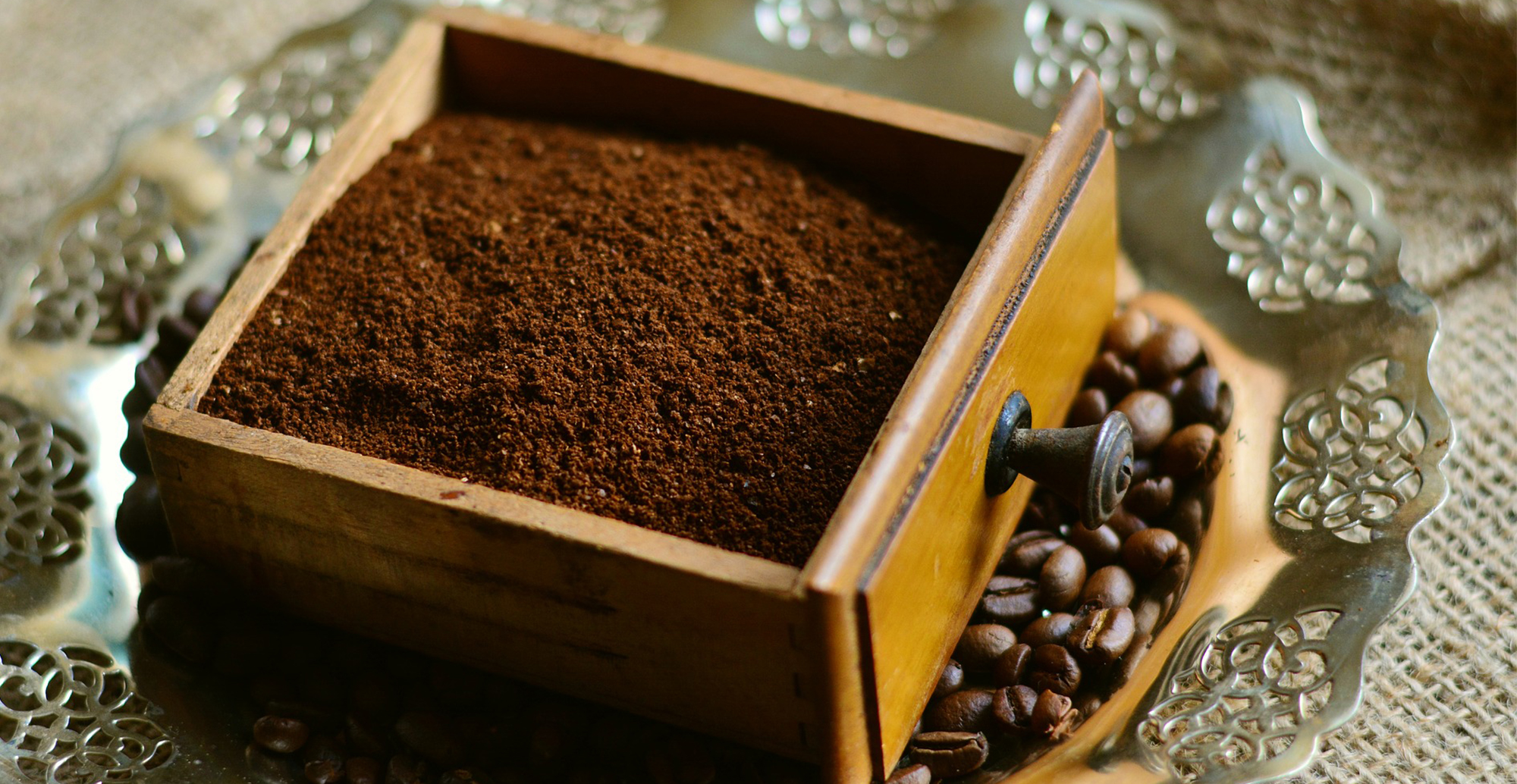 Kaffeesatz macht schön: Pflegeprodukte aus Kaffeesatz.