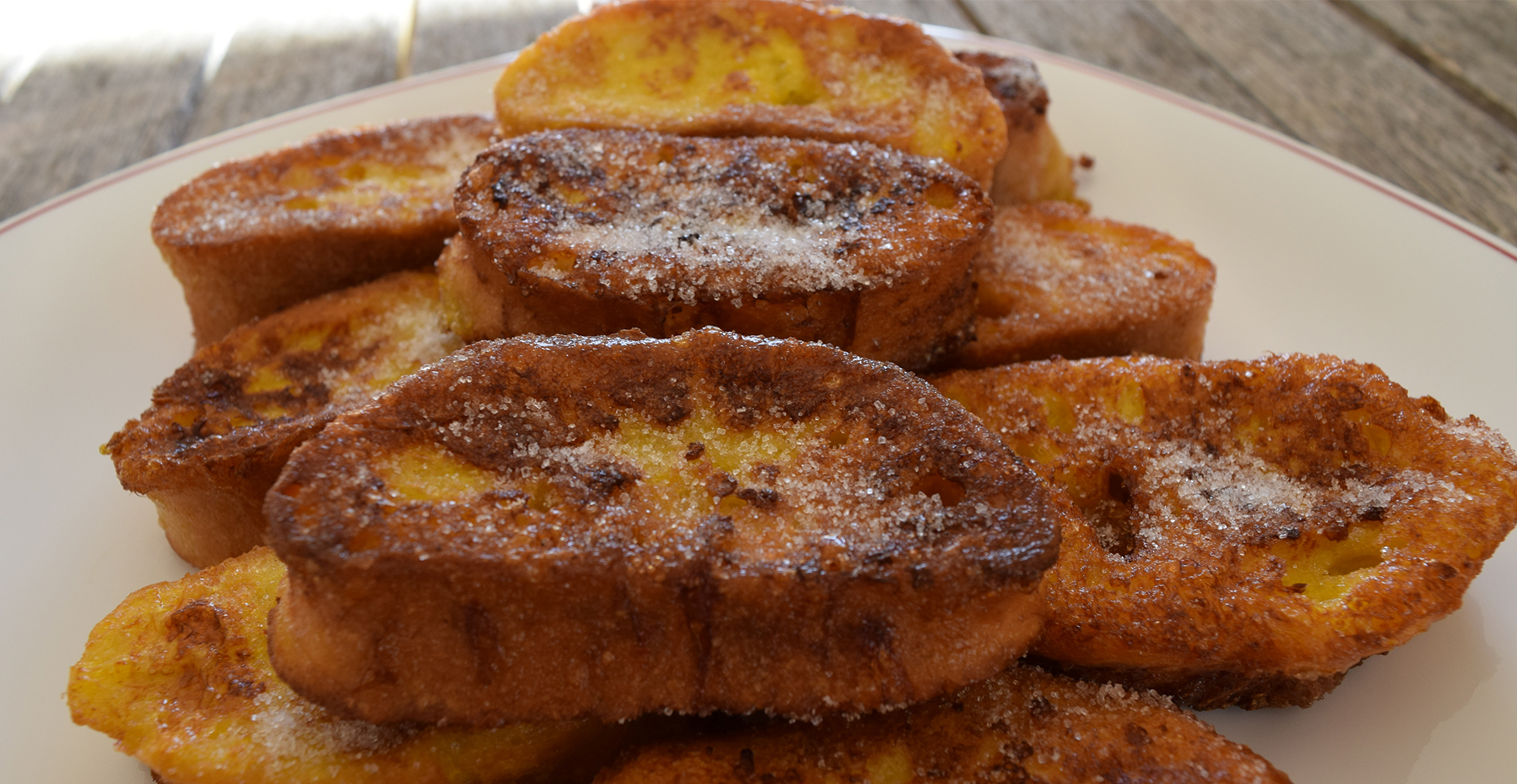 Gute-Laune-Zmorge aus altem Brot: Fotzelschnitte